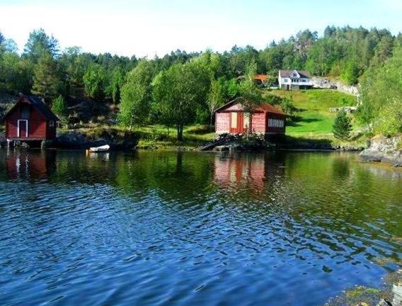Eikefjord Holtarheim, Holidayhouse, Boat Included מראה חיצוני תמונה